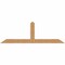 Ekena Millwork Portland Smooth Timber Gable Bracket, Western Red Cedar, 84"W x 28"H x 1 1/2"D x 5 1/2"F, 8/12 Pitch GBW084X28X0206POR00SWR - alternate 1